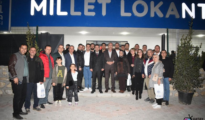 Başkan İbrahim Naci Yapar AK Parti Antakya İlçe Teşkilatıyla İftar Sofrasında Buluştu