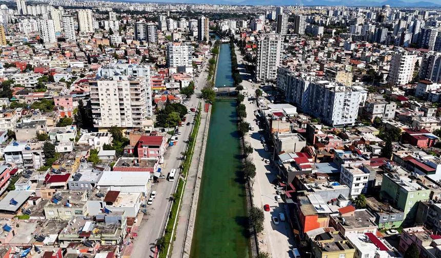 Çukurova'da barajlar dolunca kanallar da yeniden suyla buluştu
