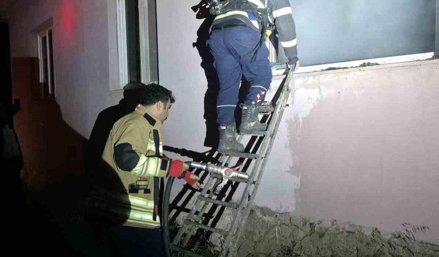 Hassa'da ev yangını