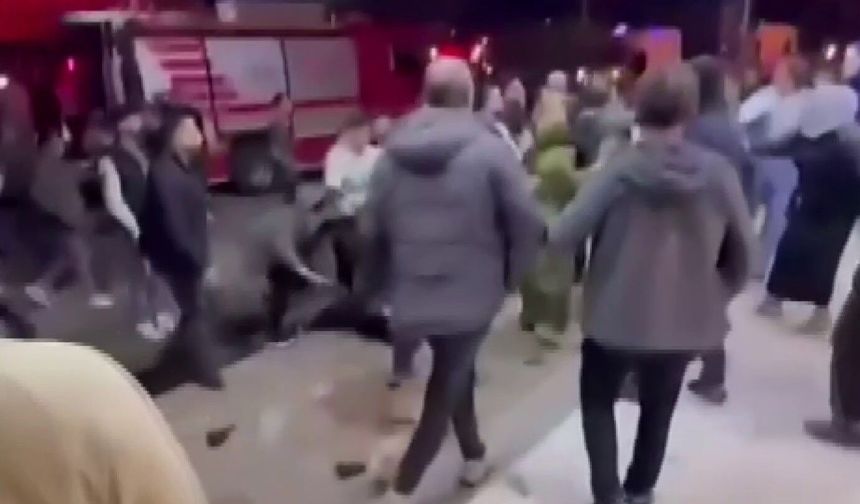 Kaza sonrası yaşanan kavga meydan savaşını aratmadı